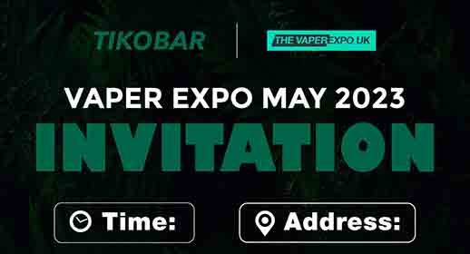 Tikobar Vape will be participating in The Vaper Expo UK 2023